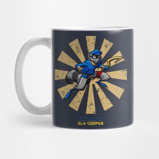 Sly Cooper Retro Japanese Mug